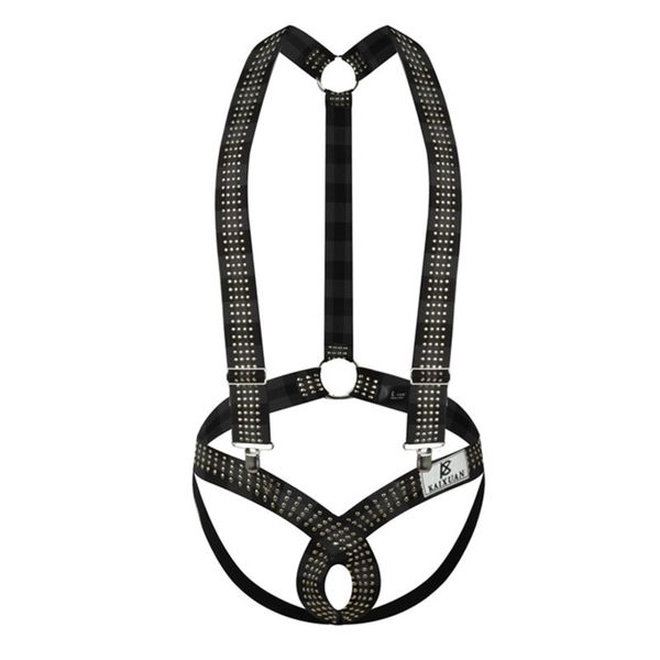 tie men's lingerie new strap style bodysuit sexy, Black;gray
tie men's lingerie new strap style bodysuit sexy, Black;gray