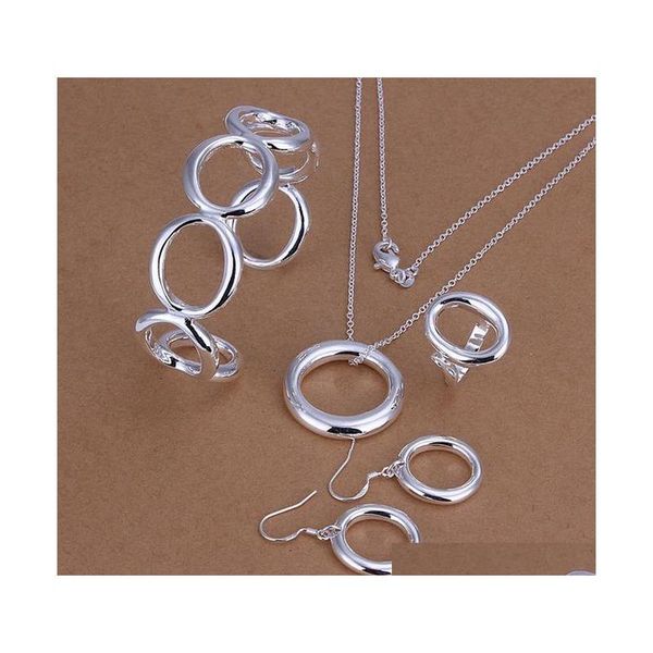 brand new big o sterling silver plated jewelry set for women es293,fashion 925 silver necklace bracelet earring ring set 1ssbt, Black
brand new big o sterling silver plated jewelry set for women es293,fashion 925 silver necklace bracelet earring ring set 1ssbt, Black
