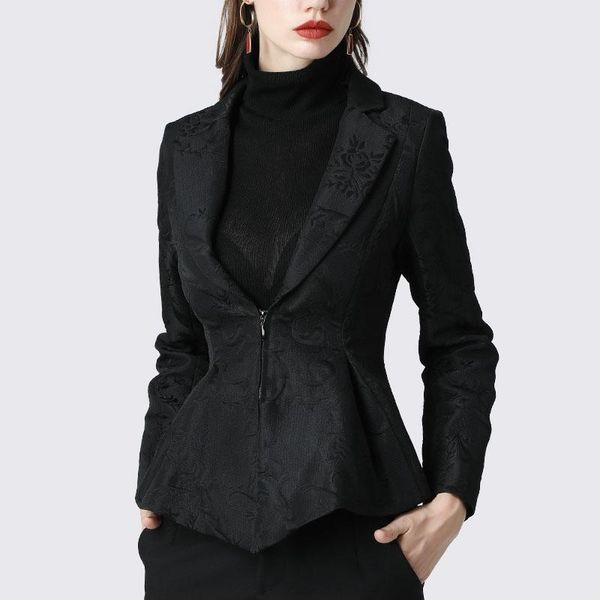 fashion embroidery floral women blazers black high waist slim short suit new 2020 autumn office ladies elegant work wear blazer, White;black
fashion embroidery floral women blazers black high waist slim short suit new 2020 autumn office ladies elegant work wear blazer, White;black