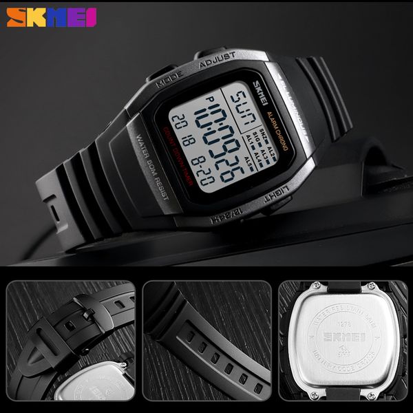 skmei brand luxury watches men fashion digital electronic clock sport waterproof military chrono wristwatch relogio masculino, Slivery;brown
skmei brand luxury watches men fashion digital electronic clock sport waterproof military chrono wristwatch relogio masculino, Slivery;brown