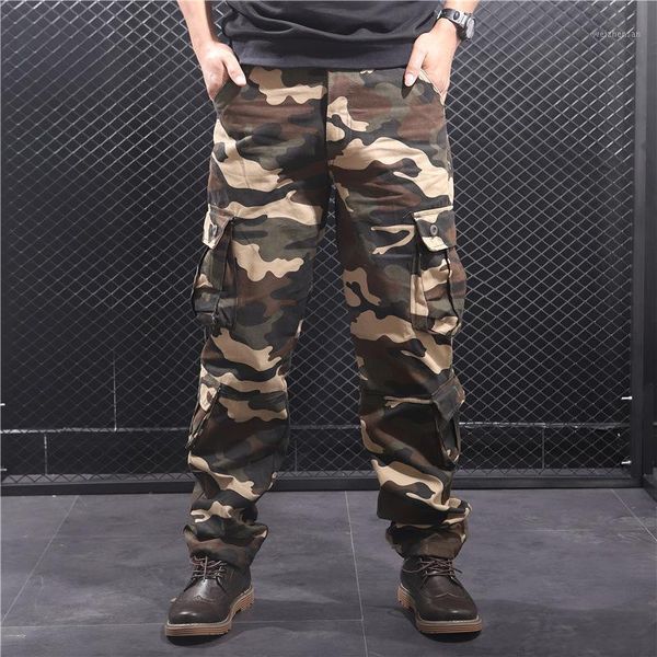 thoshine brand men casual cargo pants straight 95% cotton many pockets camouflage trousers loose oversize plus size1, Black
thoshine brand men casual cargo pants straight 95% cotton many pockets camouflage trousers loose oversize plus size1, Black