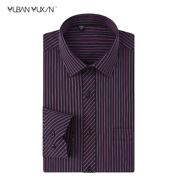 yubanyuxin brand men spring and autumn 45% cotton long sleeve black bottom purple striped shirt s-8xl green healthy casual shirt 1021, White;black
yubanyuxin brand men spring and autumn 45% cotton long sleeve black bottom purple striped shirt s-8xl green healthy casual shirt 1021, White;black