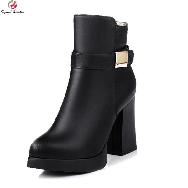 boots original intention fashion women ankle round toe square heels high-quality red grey black shoes woman us size 4-10.5
boots original intention fashion women ankle round toe square heels high-quality red grey black shoes woman us size 4-10.5