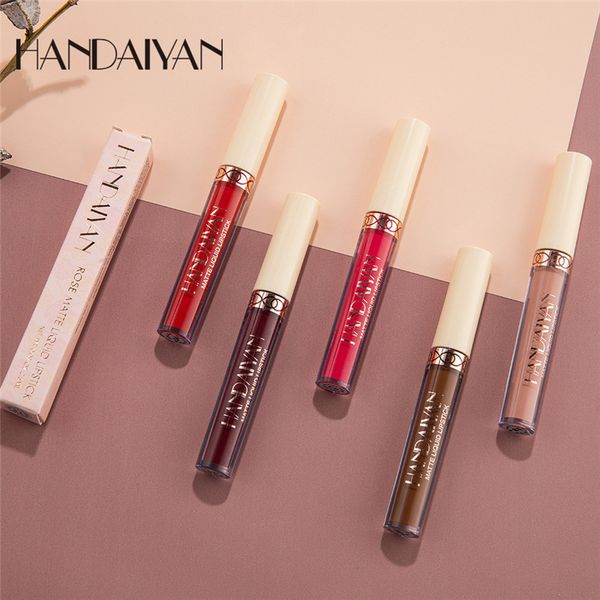 handaiyan 12 colors lip gloss fashion matte liquid lipstick sets natural moisturizer waterproof velvet lip gloss
handaiyan 12 colors lip gloss fashion matte liquid lipstick sets natural moisturizer waterproof velvet lip gloss