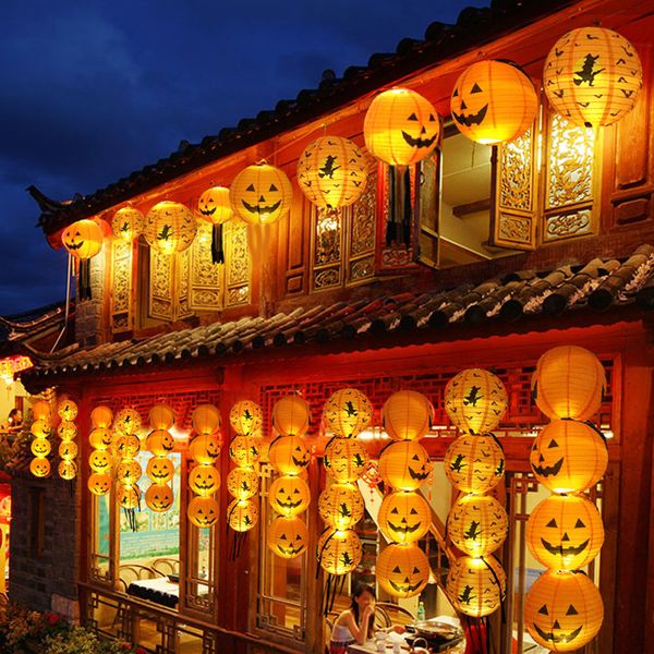 new halloween paper pumpkin hanging lantern diy holiday party decor scary fashionable stylish design delicate and festive
new halloween paper pumpkin hanging lantern diy holiday party decor scary fashionable stylish design delicate and festive