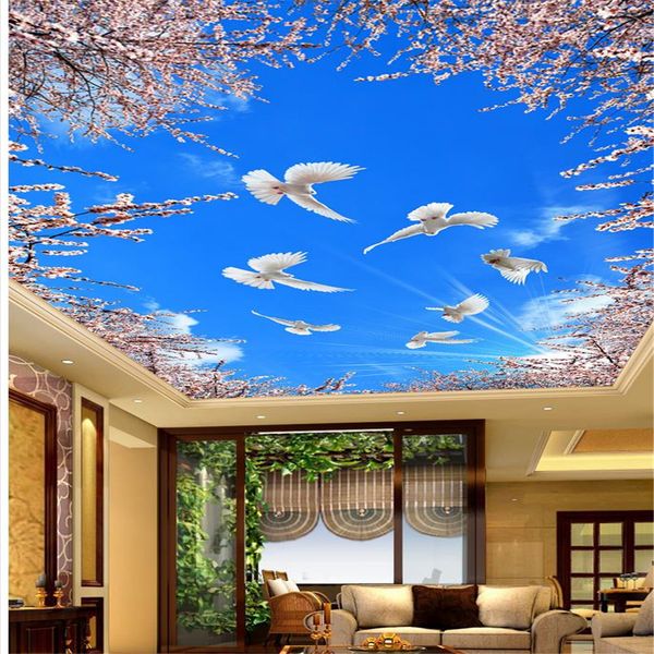 3d stereoscopic wallpaper 3d ceiling murals wallpaper beautiful cherry blossoms blue sky and white clouds ceiling mural
3d stereoscopic wallpaper 3d ceiling murals wallpaper beautiful cherry blossoms blue sky and white clouds ceiling mural