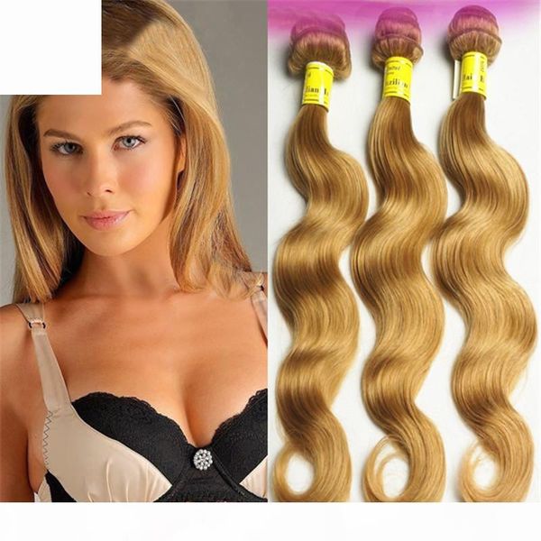 brazilian virgin hair honey blonde human hair 3 bundles non-remy 300g body wave bundles virgin hair weaves double weft, Black
brazilian virgin hair honey blonde human hair 3 bundles non-remy 300g body wave bundles virgin hair weaves double weft, Black