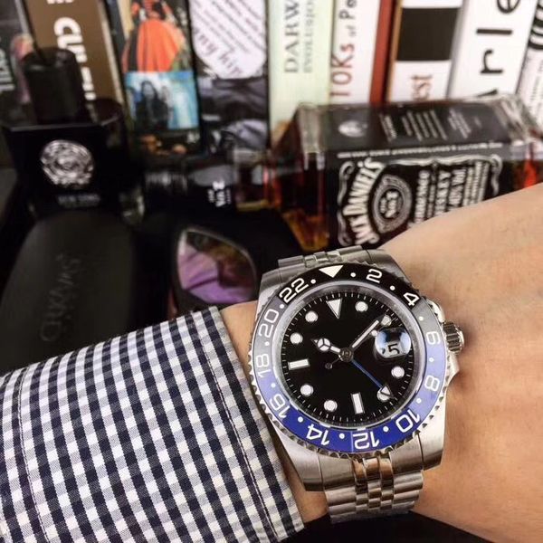 2 styles designer mens sports watch gmt 42mm dial ceramic watch ring automatic machine original jubilee strap luxury watches, Slivery;brown
2 styles designer mens sports watch gmt 42mm dial ceramic watch ring automatic machine original jubilee strap luxury watches, Slivery;brown