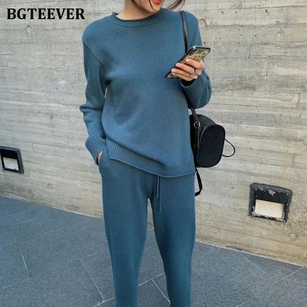women's tracksuits bgteever thick women knitted 2 pieces set o-neck side split pullover sweater & lace-up pants 2021 winter female, Gray
women's tracksuits bgteever thick women knitted 2 pieces set o-neck side split pullover sweater & lace-up pants 2021 winter female, Gray