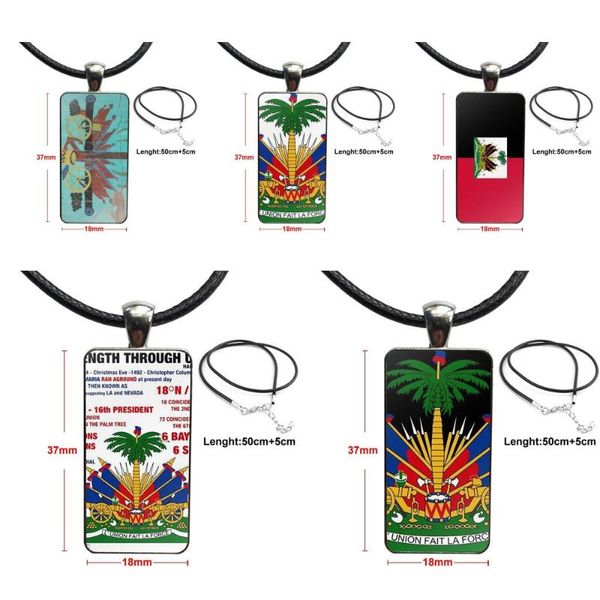 for women girl gift brand steel color jewelry fashion statement necklace glass necklaces pendants haiti coat of arms, Silver
for women girl gift brand steel color jewelry fashion statement necklace glass necklaces pendants haiti coat of arms, Silver