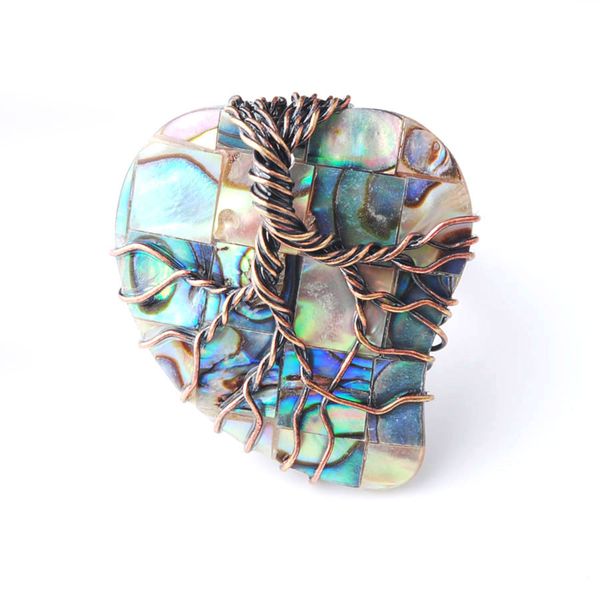 wojiaer antique rings finger jewelry heart natural abalone shell bead wire wrapped tree of life adjustable w9315, Golden;silver
wojiaer antique rings finger jewelry heart natural abalone shell bead wire wrapped tree of life adjustable w9315, Golden;silver