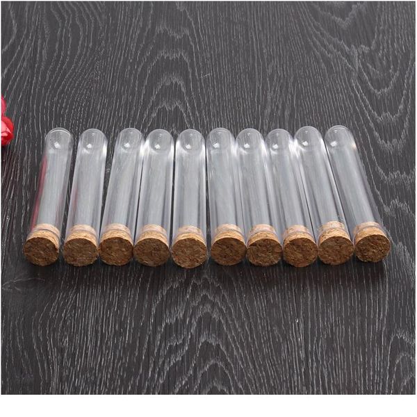 50 шт. 15x100 мм прозрачная пластиковая пробирка с пробкой пробки круглый нижняя школьная школа лабораторное обучение sup wmtitz 
50 шт. 15x100 мм прозрачная пластиковая пробирка с пробкой пробки круглый нижняя школьная школа лабораторное обучение sup wmtitz