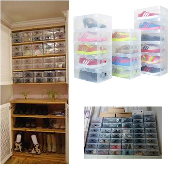 20pcs children/women/men clear plastic storage case household shoe organizer boxes stackable tidy box 20p bbyjfk
20pcs children/women/men clear plastic storage case household shoe organizer boxes stackable tidy box 20p bbyjfk