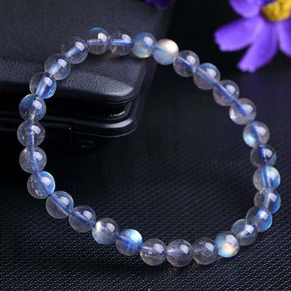 original undyed blue light grey labradorite bracelet moonstone natural stone bracelets round 6/8/10/12mm yoga for healing power, Black
original undyed blue light grey labradorite bracelet moonstone natural stone bracelets round 6/8/10/12mm yoga for healing power, Black