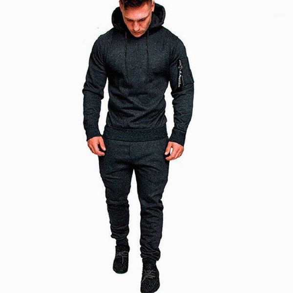 tracksuit men 2019 autumn sportwear fashion mens set 2pc hooded sweatshirt jacket+pant moleton masculino sets men's tracksuit1, Gray
tracksuit men 2019 autumn sportwear fashion mens set 2pc hooded sweatshirt jacket+pant moleton masculino sets men's tracksuit1, Gray