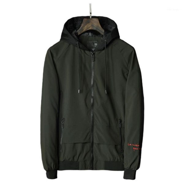 men's new hooded trend loose large pocket windbreaker jacket spring autumn casual comfortable jacket coat1, Black;brown
men's new hooded trend loose large pocket windbreaker jacket spring autumn casual comfortable jacket coat1, Black;brown