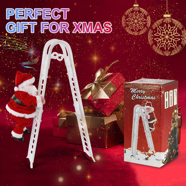 santa claus climbing on ladder 2020 electric kid toy gift christmas tree ornaments party supplies christmas decoration
santa claus climbing on ladder 2020 electric kid toy gift christmas tree ornaments party supplies christmas decoration