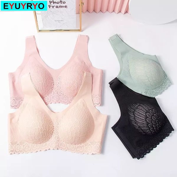 lace women bras push up bralette seamless bra wireless comfort underwear with padded solid color sleep vest brassiere
lace women bras push up bralette seamless bra wireless comfort underwear with padded solid color sleep vest brassiere