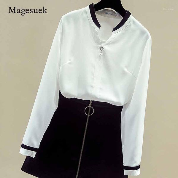 autumn plus size loose casual womens blouses long sleeve white shirt women o-neck pullover chiffon women 2021 blouse blusa 111671
autumn plus size loose casual womens blouses long sleeve white shirt women o-neck pullover chiffon women 2021 blouse blusa 111671