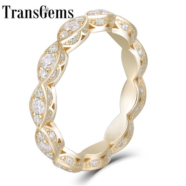 transgems 14k yellow gold f color moissanite engagement wedding band milgrain marquise shape vintage fine jewelry for women y200620, Slivery;golden
transgems 14k yellow gold f color moissanite engagement wedding band milgrain marquise shape vintage fine jewelry for women y200620, Slivery;golden