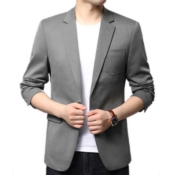 men's suits & blazers blazer men single button british leisure suit jacket costume homme youth coat autumn pure color long sleeve mens, White;black
men's suits & blazers blazer men single button british leisure suit jacket costume homme youth coat autumn pure color long sleeve mens, White;black
