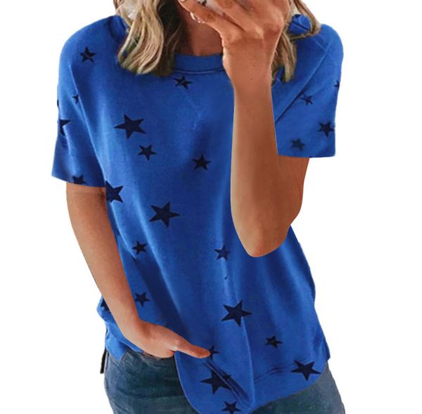 2021 spring and summer new round neck short sleeve printed t-shirt split women's wear, White
2021 spring and summer new round neck short sleeve printed t-shirt split women's wear, White
