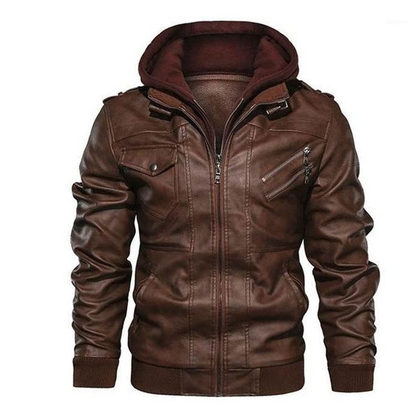 mcikkny fashion men pu leather jackets detachable hat motorcycle faux leather jackets outwear for male size s-3xl1, Black
mcikkny fashion men pu leather jackets detachable hat motorcycle faux leather jackets outwear for male size s-3xl1, Black
