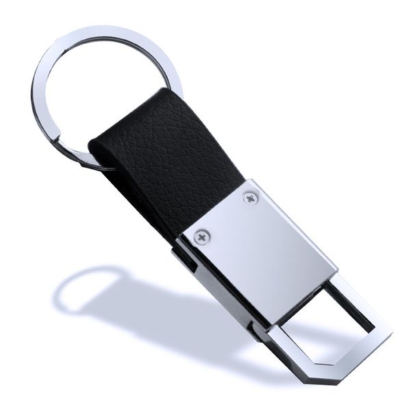 wholesale leather keychain-fashion metal keychain leather waist hanging car key chain creative gifts for men, Silver
wholesale leather keychain-fashion metal keychain leather waist hanging car key chain creative gifts for men, Silver