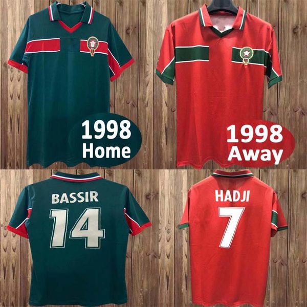 1998 morocco m. hadji98 retro jersey national team bassir abrami neqrouz ouakili home green football jersey selling jersey, Black;yellow
1998 morocco m. hadji98 retro jersey national team bassir abrami neqrouz ouakili home green football jersey selling jersey, Black;yellow