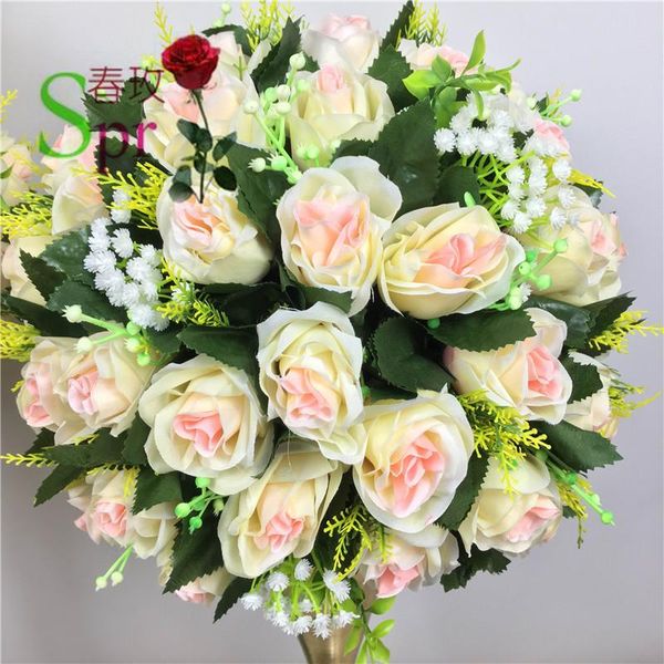 spr 10pcs/lot champagne wedding road lead table centerpiece artificial flowe kissing ball flowers ball decoration
spr 10pcs/lot champagne wedding road lead table centerpiece artificial flowe kissing ball flowers ball decoration