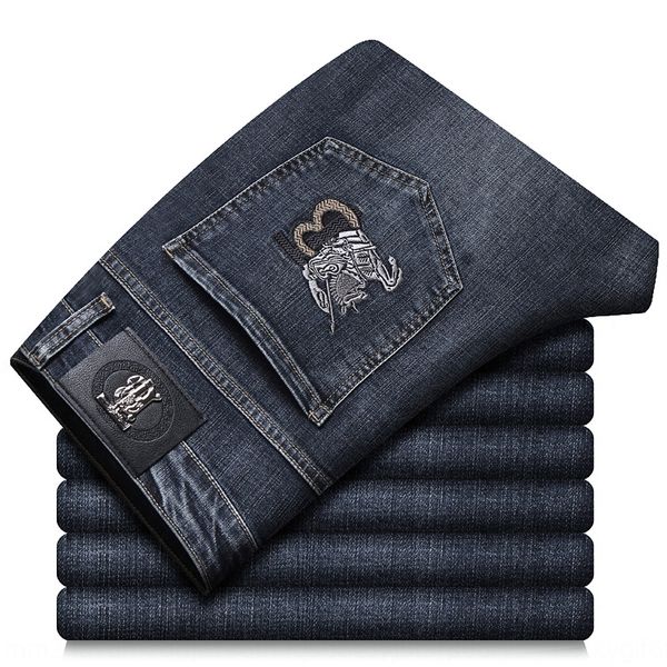 autumn casual pants and jeans and winter new b family fashion embroidery jeans men's elastic loose straight tube men's business ca, Blue
autumn casual pants and jeans and winter new b family fashion embroidery jeans men's elastic loose straight tube men's business ca, Blue