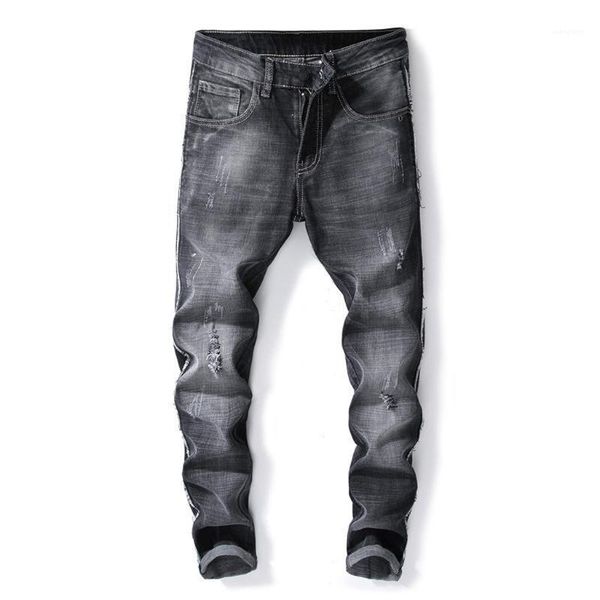 vogue black jeans homme fashion men new fashion personality ripped slim fit zipper stretch denim male trousers1, Blue
vogue black jeans homme fashion men new fashion personality ripped slim fit zipper stretch denim male trousers1, Blue
