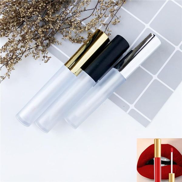 1pc clear frosted round lip gloss tube empty black eyelash lip eyeliner mascara cream vial/container beauty tools portable
1pc clear frosted round lip gloss tube empty black eyelash lip eyeliner mascara cream vial/container beauty tools portable
