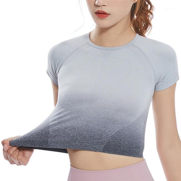2020 short sleeve crop women's energy seamless yoga shirts basic solid shirts for women yoga sports fitness gym workout, White;red
2020 short sleeve crop women's energy seamless yoga shirts basic solid shirts for women yoga sports fitness gym workout, White;red