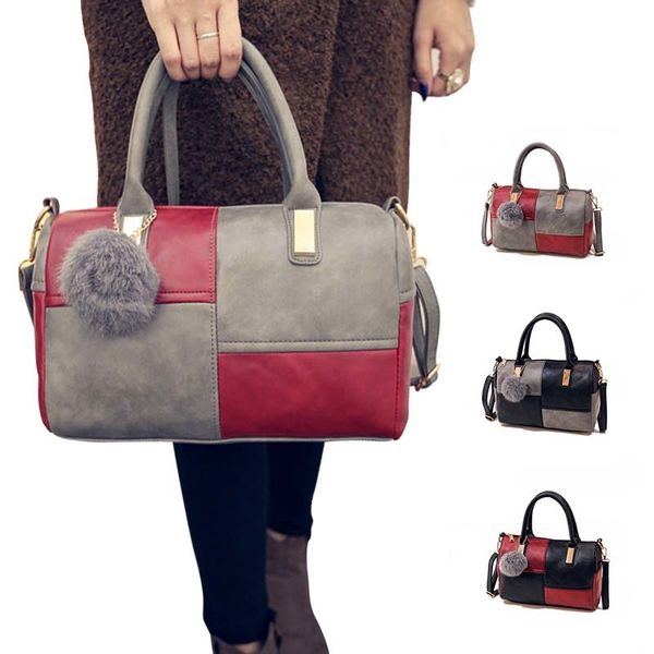 shoulder leather splice women handbag tote satchel lady cross body ladies phone purse messenger bag, Red;black
shoulder leather splice women handbag tote satchel lady cross body ladies phone purse messenger bag, Red;black