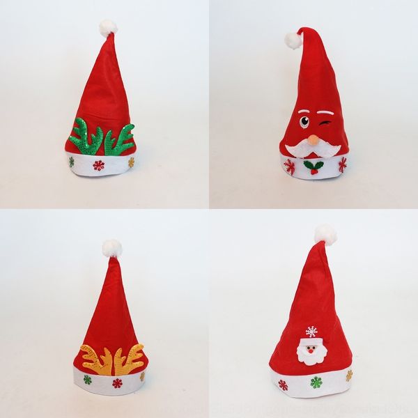 2qx5m non-woven santa hat non-woven cap hatplush claus children's decorations christmas hat christmas hssiv
2qx5m non-woven santa hat non-woven cap hatplush claus children's decorations christmas hat christmas hssiv