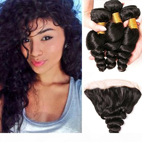 brazilian hair bundles with lace frontal closure brazilian loose wave human hair bundles with 13x4 ear to ear frontal 3pcs lot, Black;brown
brazilian hair bundles with lace frontal closure brazilian loose wave human hair bundles with 13x4 ear to ear frontal 3pcs lot, Black;brown