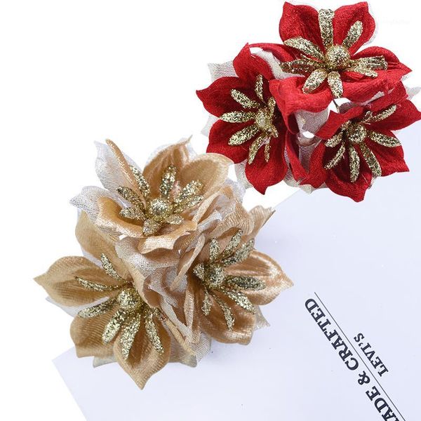 decorative flowers & wreaths 9pcs gold glitter silk artificial wedding wreath home decor supplies diy gift box christmas fake flower1
decorative flowers & wreaths 9pcs gold glitter silk artificial wedding wreath home decor supplies diy gift box christmas fake flower1