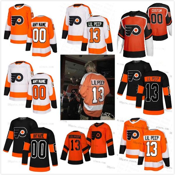 custom fashion star philadelphia flyers #13 lil peep hockey jerseys 11 travis konecny 12 michael raffl 13 kevin hayes blank men women youth, Black;red
custom fashion star philadelphia flyers #13 lil peep hockey jerseys 11 travis konecny 12 michael raffl 13 kevin hayes blank men women youth, Black;red