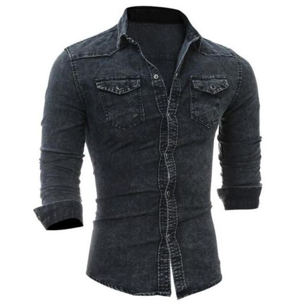 mens fashion men casual camisa masculina slim fit stylish wash nice denim shirts jean shirt men long sleeve 2colour, White;black
mens fashion men casual camisa masculina slim fit stylish wash nice denim shirts jean shirt men long sleeve 2colour, White;black