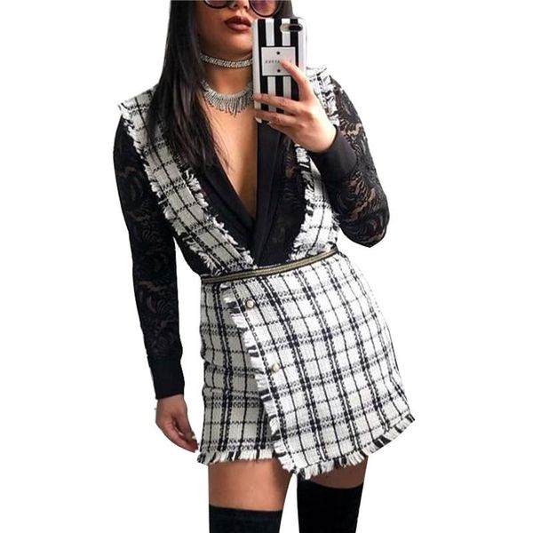 office women mini skirt autumn and winter adults plaid skirt with buttons elegant lady skirts vintage ladies streetwear, Black
office women mini skirt autumn and winter adults plaid skirt with buttons elegant lady skirts vintage ladies streetwear, Black