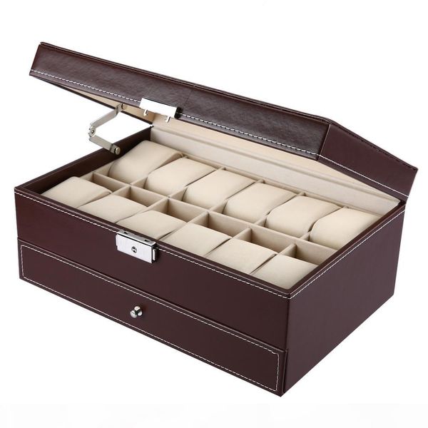 2018 original multifunctional drawer-style pu watch box collection jewelry display collection storage case watches boxes holder, Black;blue
2018 original multifunctional drawer-style pu watch box collection jewelry display collection storage case watches boxes holder, Black;blue