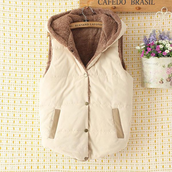 women's vests 2021 autumn vest women solid warm fleece korean style sleeveless knitted v-neck all-match female coats plus size outwear, Black;white
women's vests 2021 autumn vest women solid warm fleece korean style sleeveless knitted v-neck all-match female coats plus size outwear, Black;white