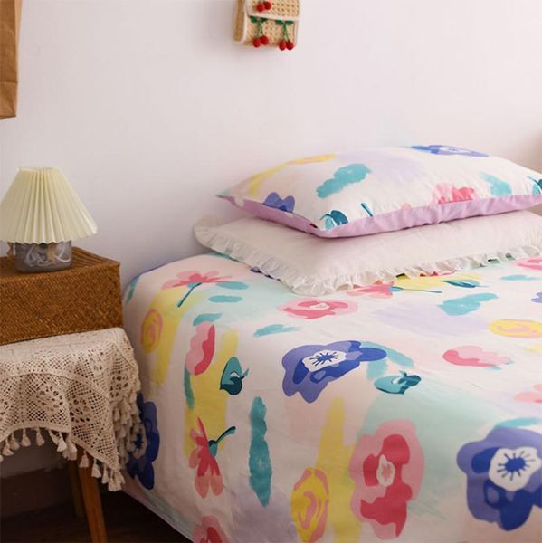 colorful flower bedding set girl,cotton twin full warm romantic pastoral home textile bed sheet pillow case duvet cover1
colorful flower bedding set girl,cotton twin full warm romantic pastoral home textile bed sheet pillow case duvet cover1