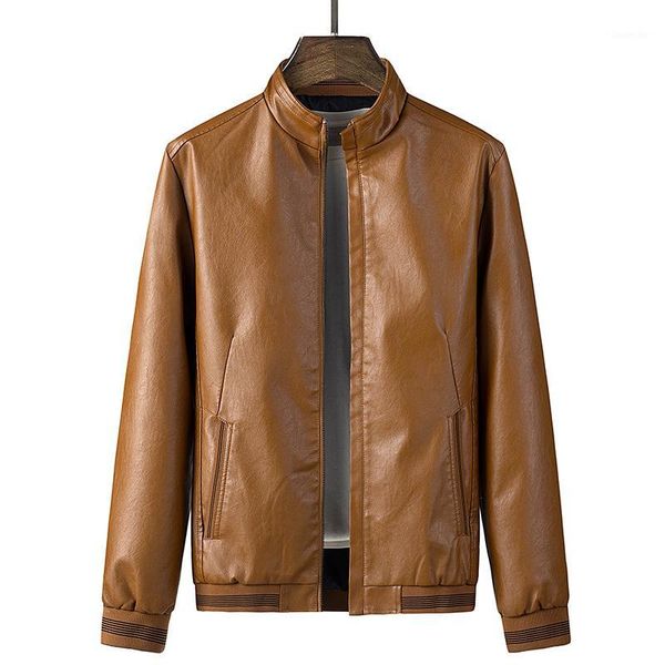 2020 men's autumn pu leather jacket youth fashion business collar leather jacket1, Black
2020 men's autumn pu leather jacket youth fashion business collar leather jacket1, Black