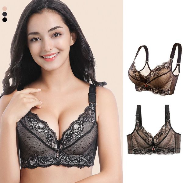 push up bras for women lace padded bra brassiere ladies underwire bralette lingerie plus size 201202, Red;black
push up bras for women lace padded bra brassiere ladies underwire bralette lingerie plus size 201202, Red;black