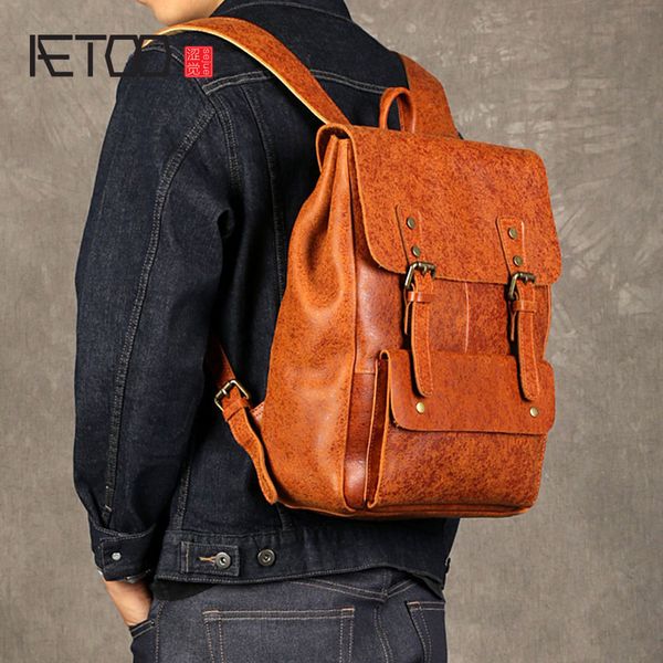hbp aetoo the first layer of leather men's shoulder bag leather computer bag personality trend flash point leather travel bag busine
hbp aetoo the first layer of leather men's shoulder bag leather computer bag personality trend flash point leather travel bag busine