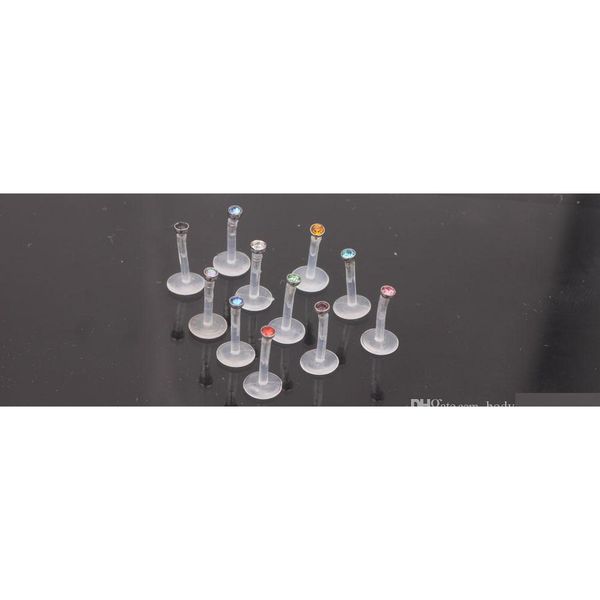 lip stud l16 mix 10 colors ,200pcs/lot fashion uv bioflex labert bar lip piercing jewelry la sqcjqx dh_seller2010, Black
lip stud l16 mix 10 colors ,200pcs/lot fashion uv bioflex labert bar lip piercing jewelry la sqcjqx dh_seller2010, Black