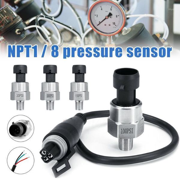 1/8 npt thread stainless steel pressure transducer sender sensor gas oil pressure transmitter puo881
1/8 npt thread stainless steel pressure transducer sender sensor gas oil pressure transmitter puo881