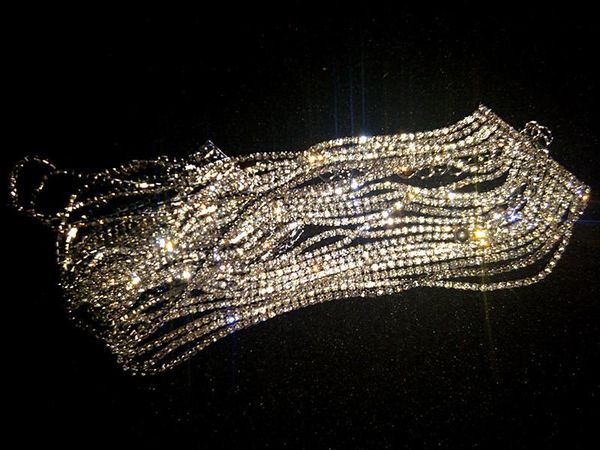 shiny multilayer gold rhinestone choker necklace for women luxury fashion crystal statement necklace collar jewelry, Golden;silver
shiny multilayer gold rhinestone choker necklace for women luxury fashion crystal statement necklace collar jewelry, Golden;silver